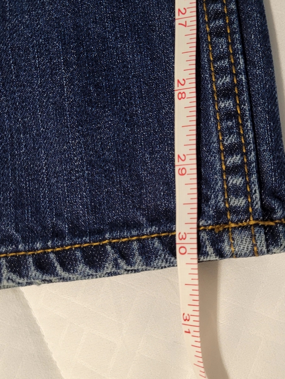 Banana Republic, Vintage Straight, Medium Wash Jeans, Fits Like 33x30. - Picture 9 of 16